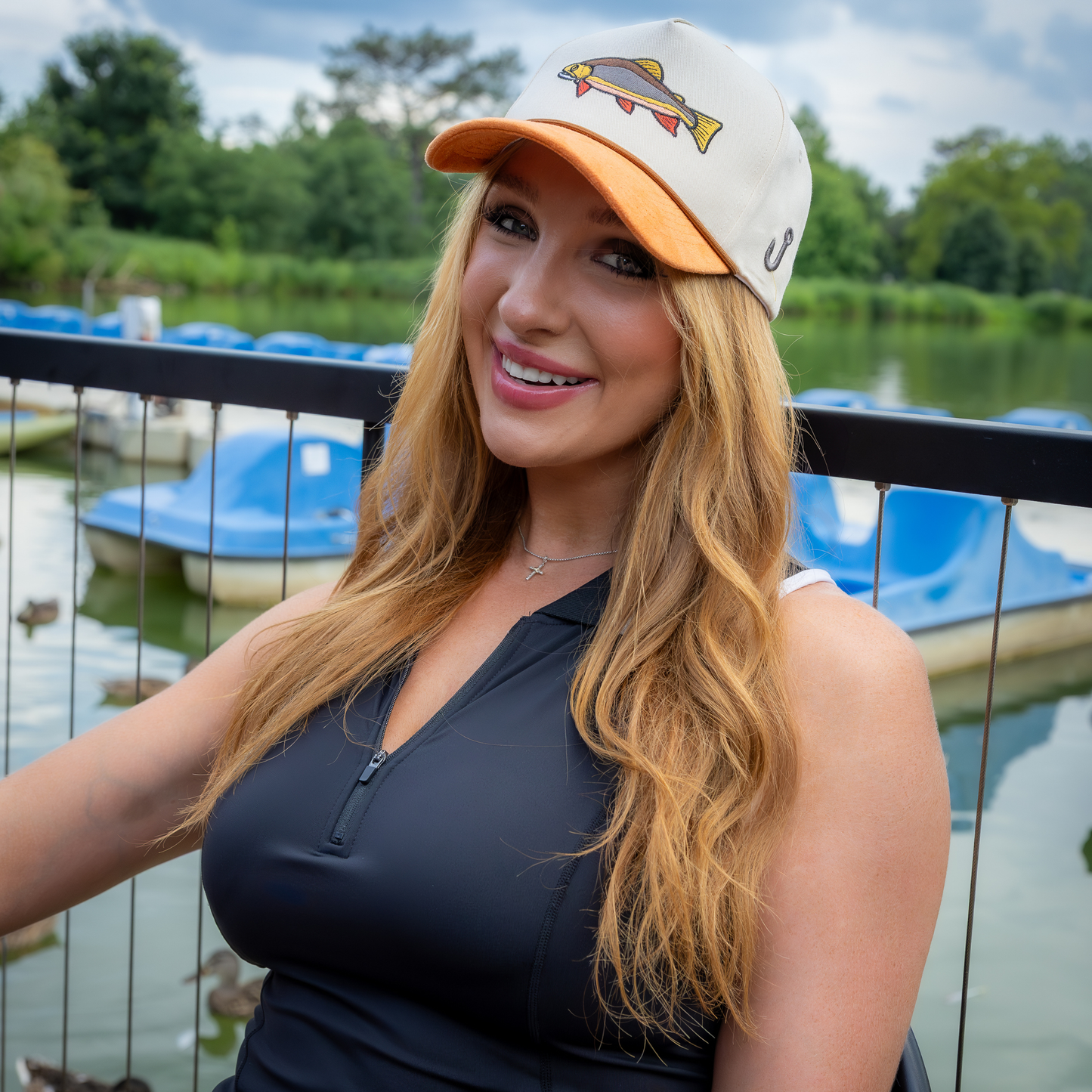 Trout Snatchers Suede Rope Hat