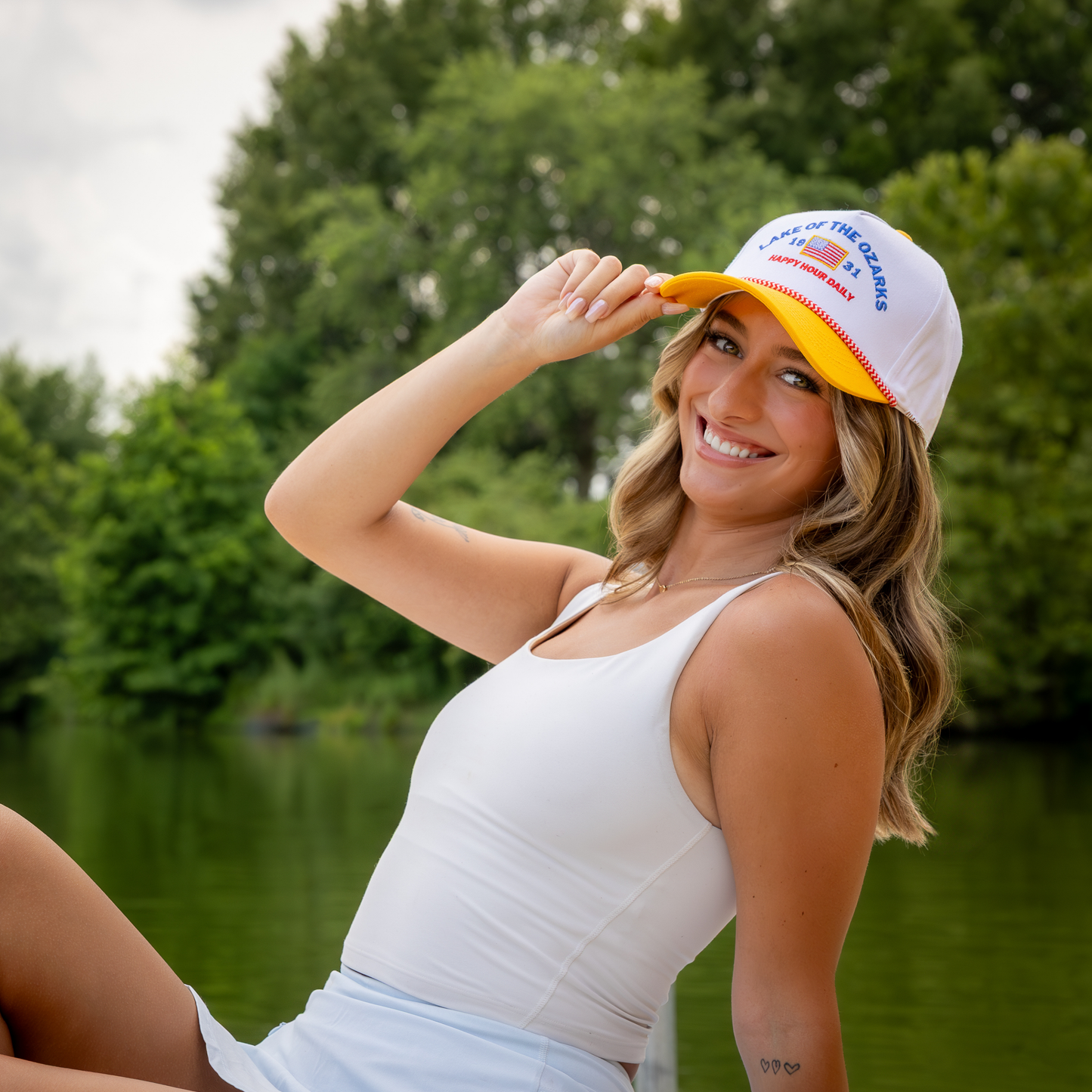 Lake of the Ozarks Rope Trucker Hat