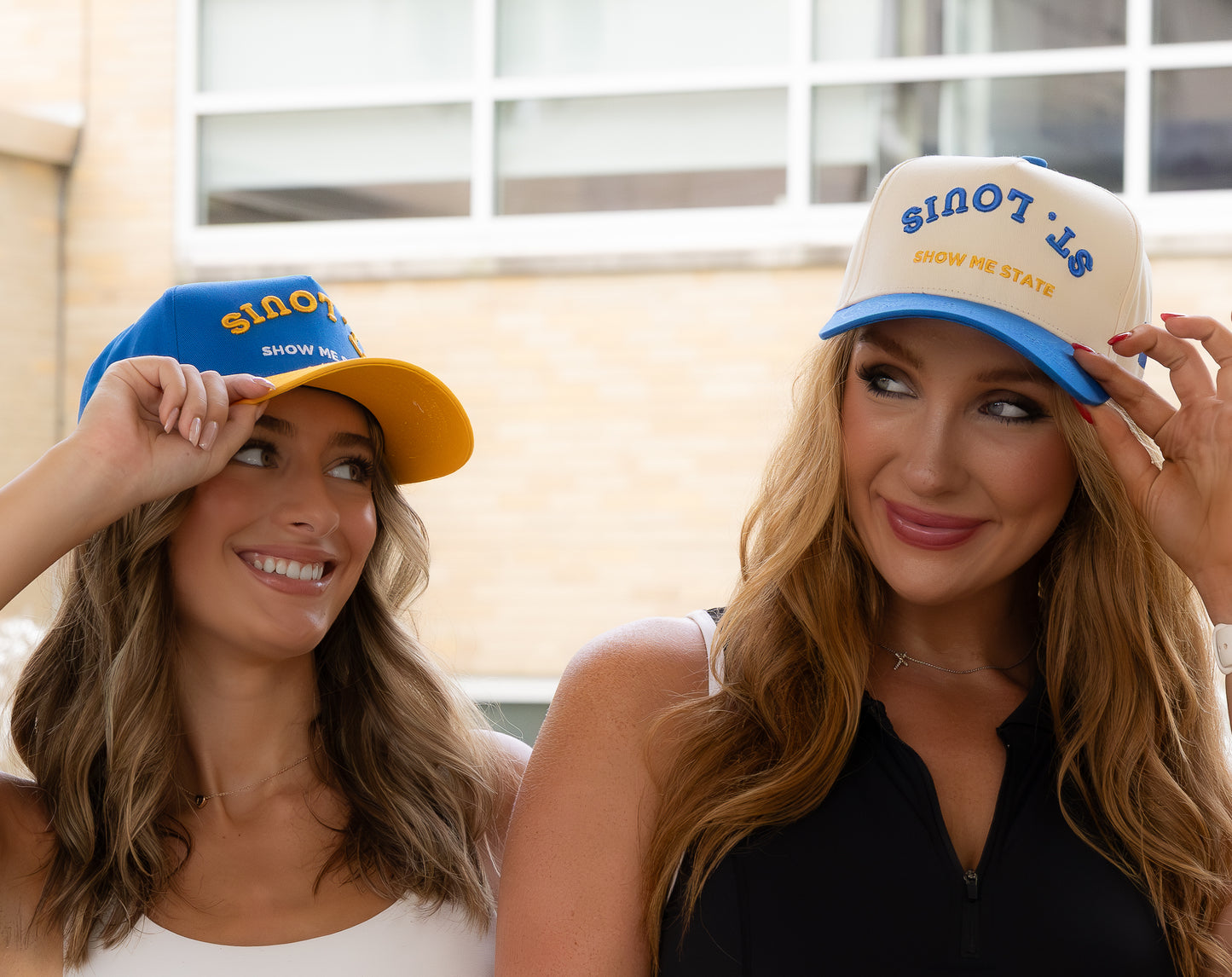 Show Me State Two-Tone Blue & Yellow Hat