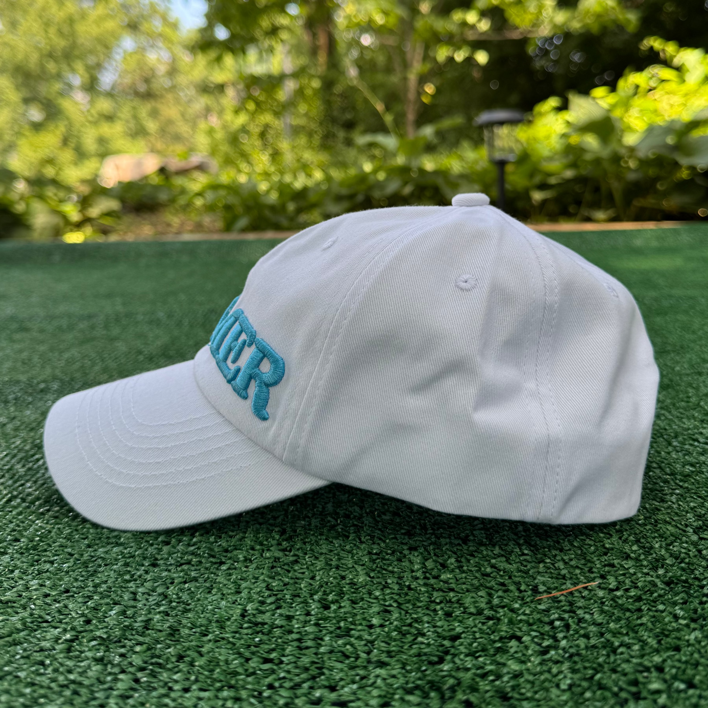 White Summer Dad Hat