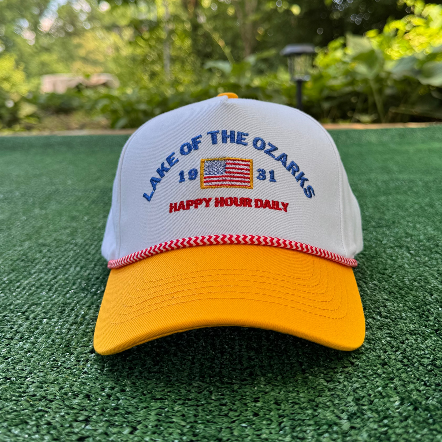 Lake of the Ozarks Rope Trucker Hat