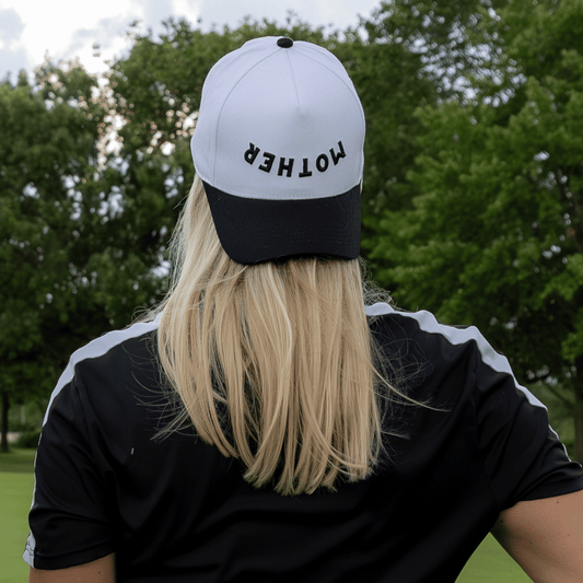 Mother Two-Tone Black & White Hat