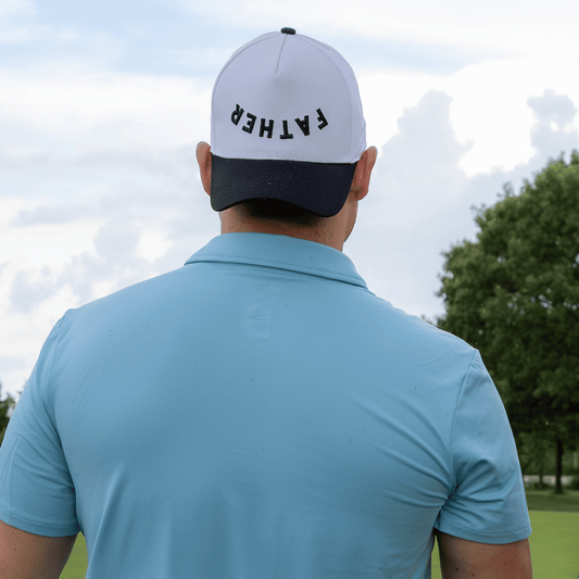 Father Two-Tone Black & White Hat