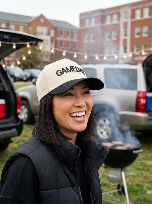 Gameday Tan & Black Two-Tone Hat