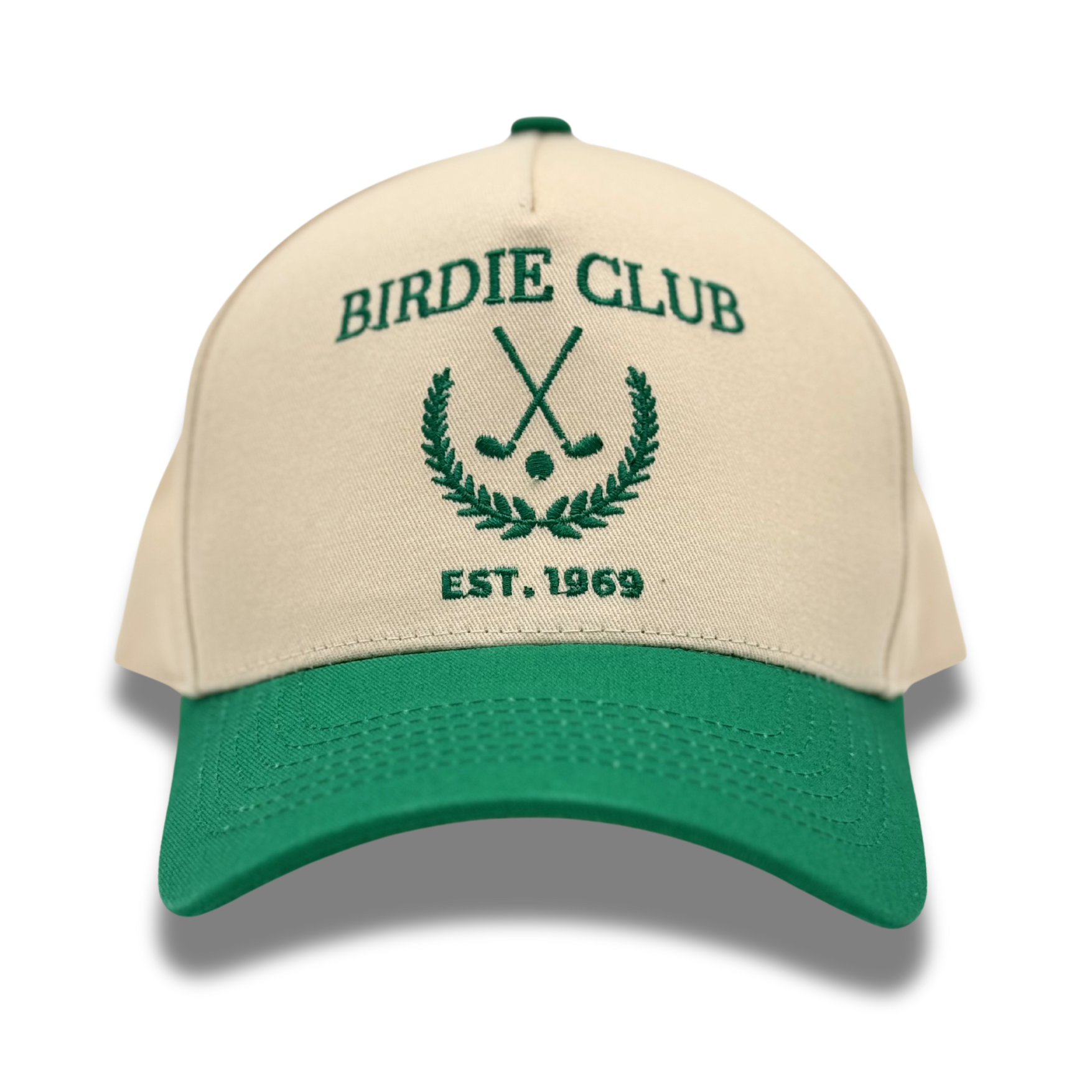green womens golf hat