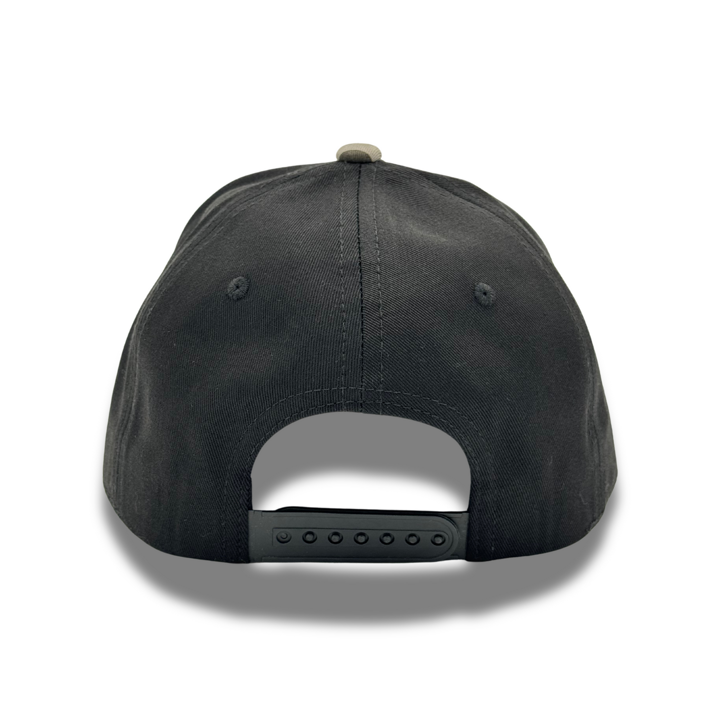 Cowboy Black Hat with Camo Brim