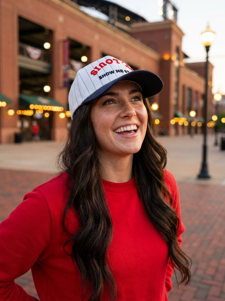 Saint Louis Pinstripe Baseball Hat